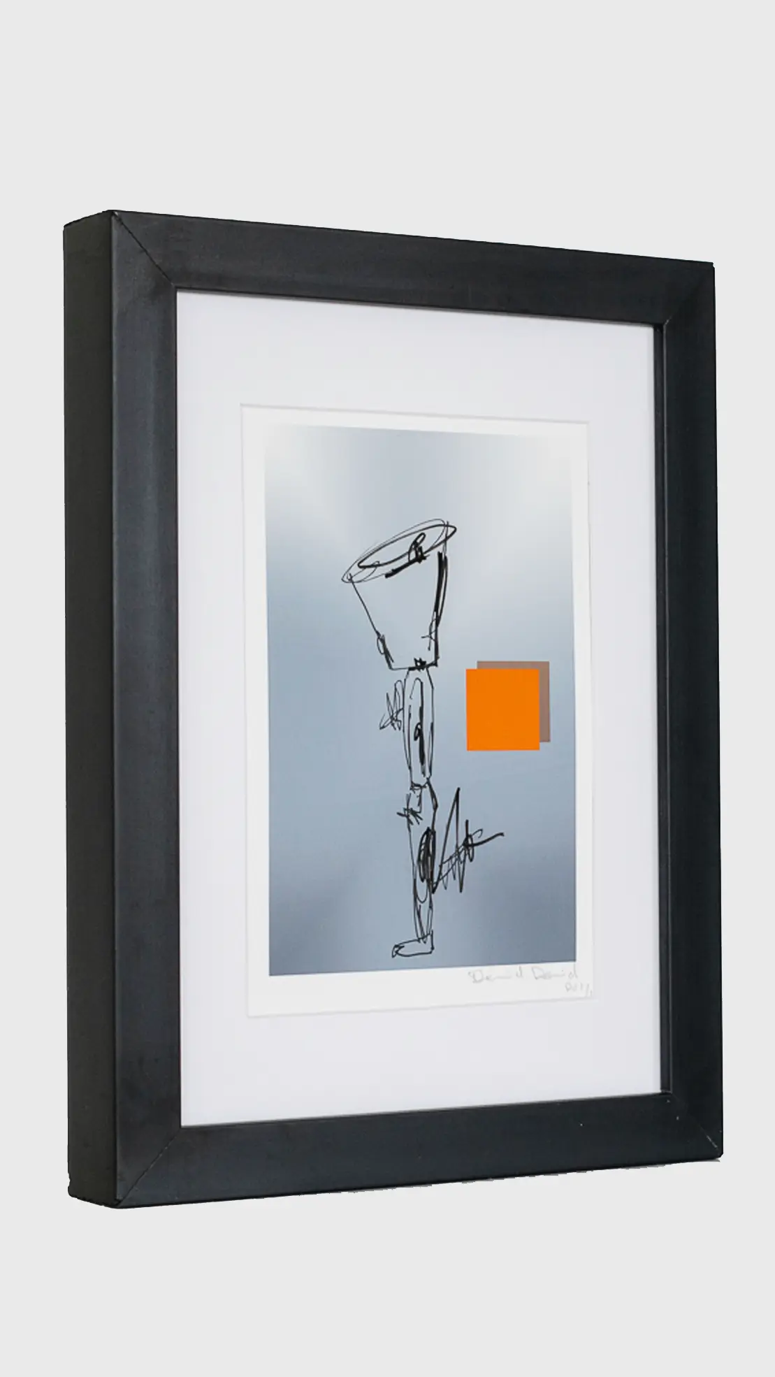 Digigraphie signée de David David – Série I.D. – Oeuvre n°7 – Image 3